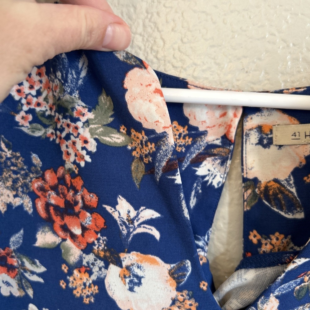 41 Hawthorne Women's Cottage Floral Whimsycore Top Size Large - Picture 3 of 7